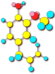 estrutura do eugenol em 3d